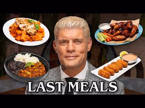 Cody Rhodes Eats His Last Meal