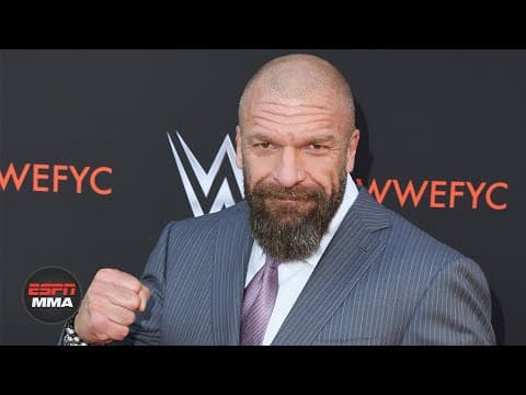 Triple H: Putting on WrestleMania felt like an obligation to us | ESPN MMA