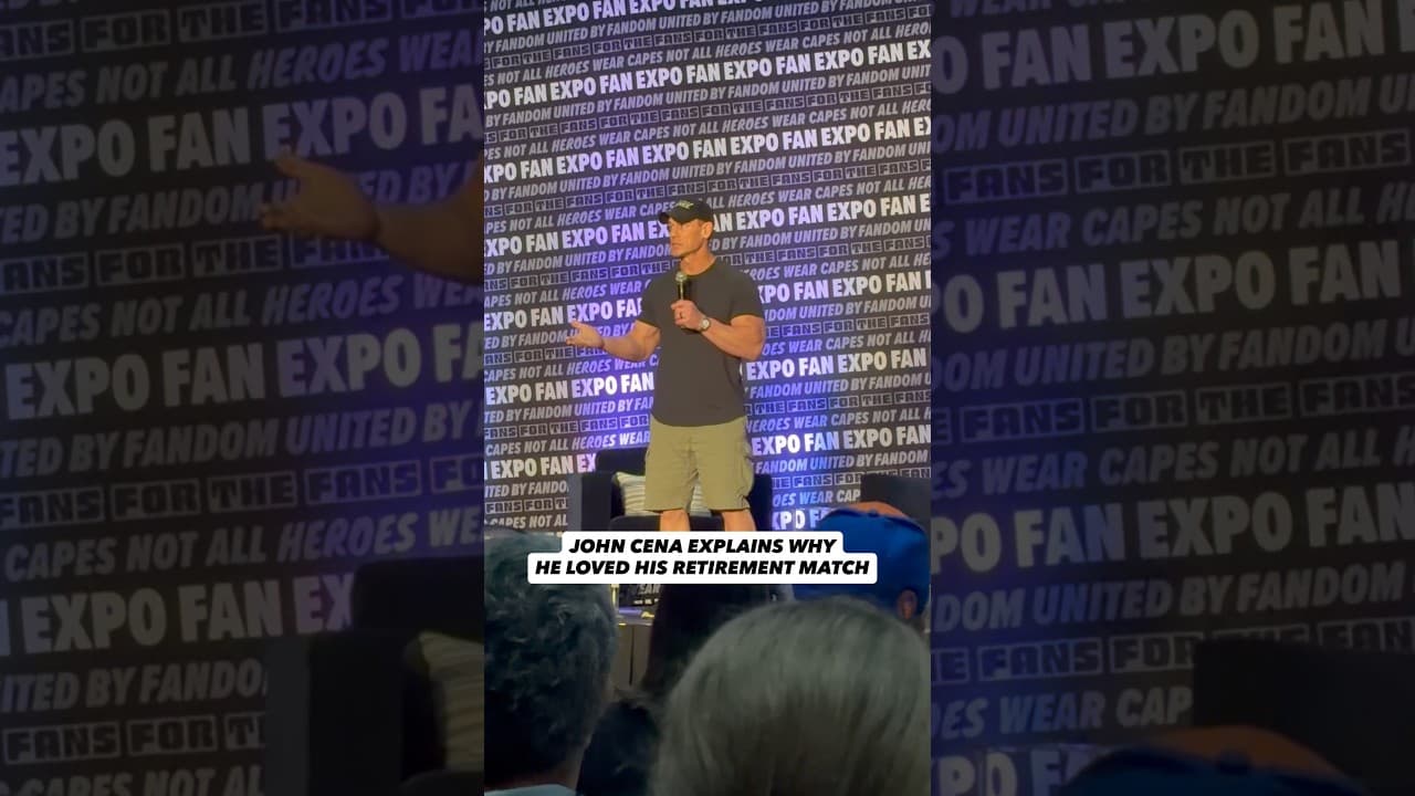 Why John Cena LOVED His WWE Retirement Match