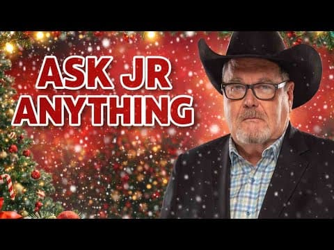 Ask JR Anything Christmas Edition *New Episode* Grilling JR with Jim Ross