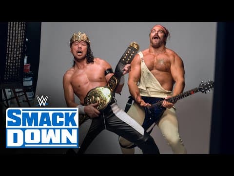 King Nakamura takes his first photos as Intercontinental Champion: SmackDown Exclusive Aug. 13, 2021
