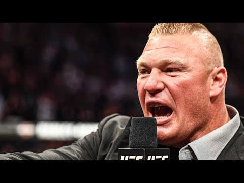 UFC 226: Daniel Cormier and Brock Lesnar Octagon Interviews