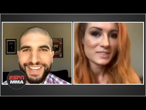 Becky Lynch opens up about Wrestlemania 36 without fans | ESPN MMA