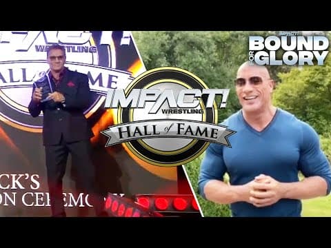 The Rock's Special Hall of Fame Message to Ken Shamrock | Bound For Glory 2020 Highlights