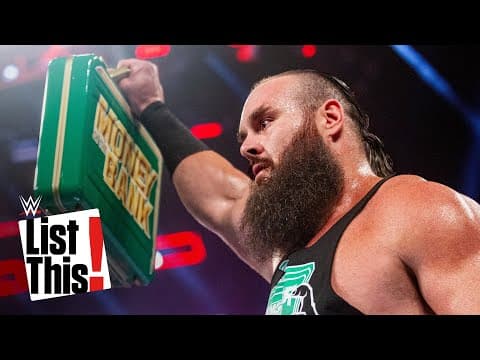 25 incredible Money in the Bank Ladder Match facts: WWE List This!