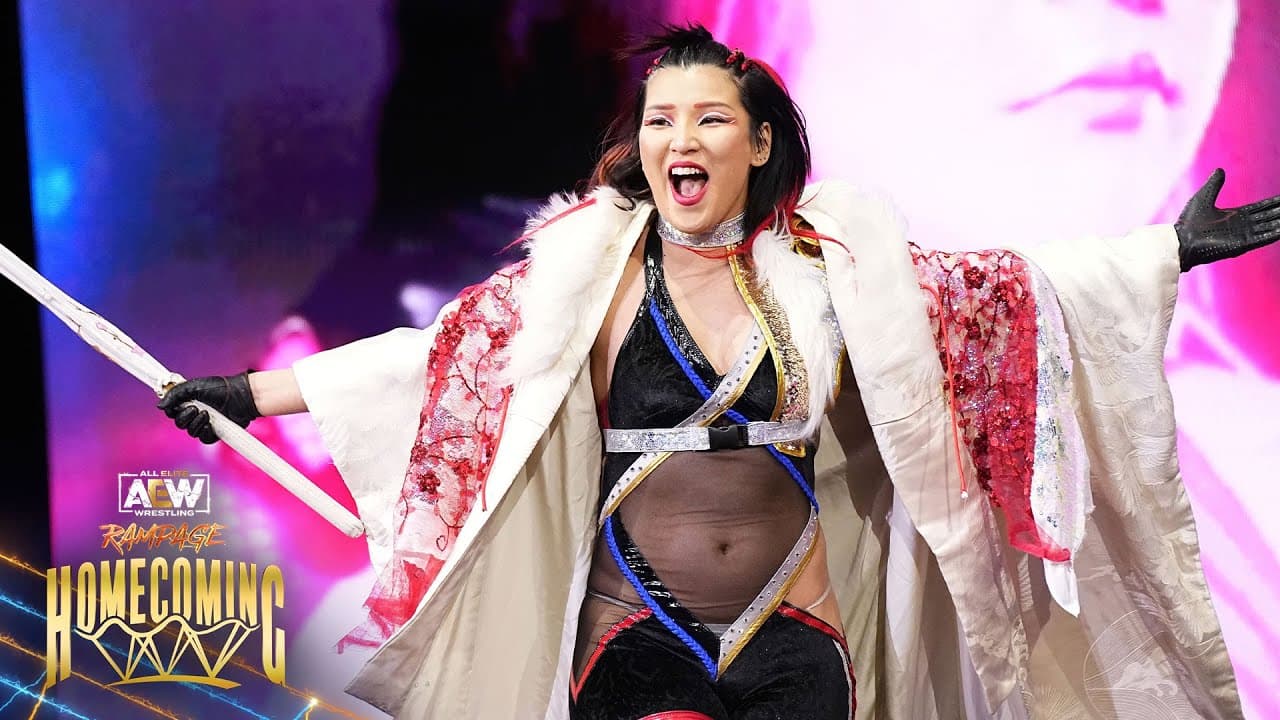 Former AEW Women’s Champ Hikaru Shida’s takes on Queen Aminata! | 1/12/24, AEW Rampage