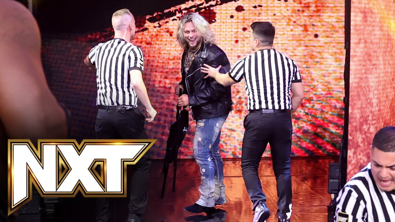 Lexis King replaces Trey Bearhill in the Breakout Tournament after a steel chair attack