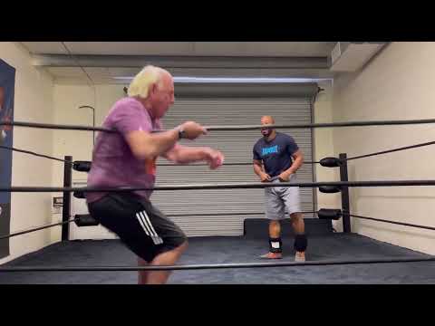 Ric Flair & Jay Lethal Wrestling