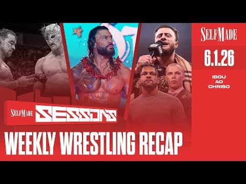 Self Made Sessions #35: #WWEClash in Italy, OG v. El Grande @ #AAANocheDeLosGrandes, #NBAFinals