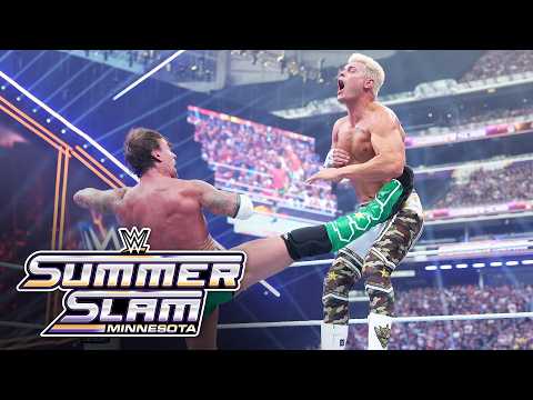 CM Punk vs. Cody Rhodes | Undisputed WWE Title Match: SummerSlam 2026 highlights