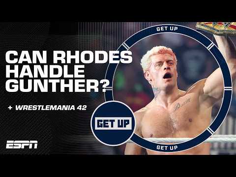 Cody Rhodes on his match against Gunther: I'm not real worried about him ? | Get Up