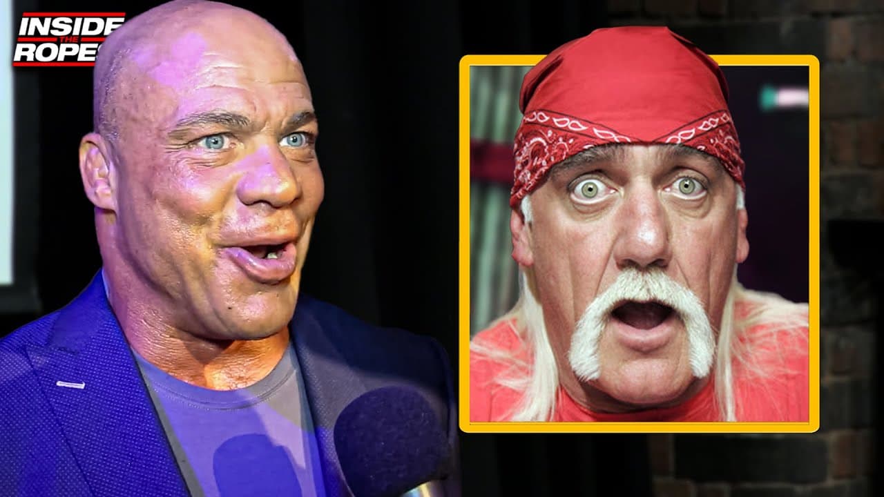 Kurt Angle SHOOTS On Intimidating Hulk Hogan Backstage!
