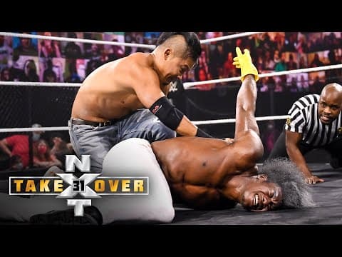 Kushida wastes no time against Velveteen Dream: NXT TakeOver 31 (WWE Network Exclusive)
