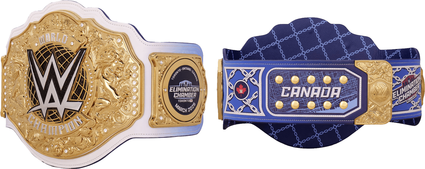 WWE Elimination Chamber 2025 Championship Belt