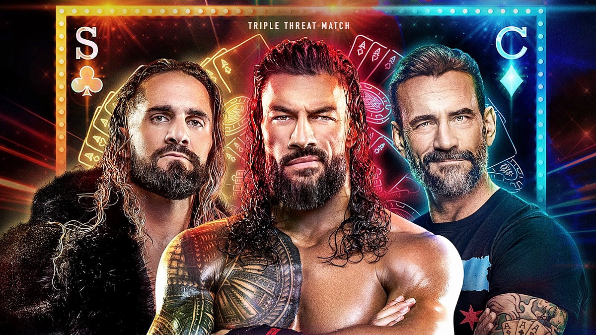 Seth Rollins, Roman Reigns, CM Punk
