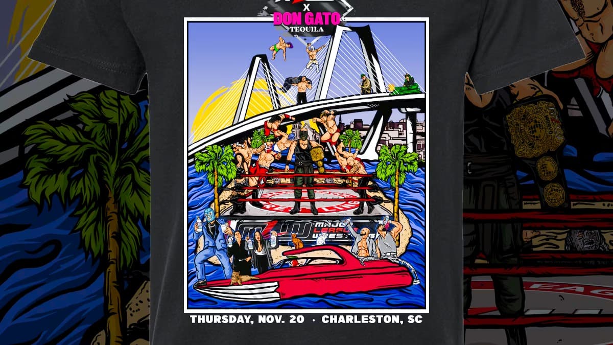 MLW x Don Gato Launch Charity Merchandise for Charleston Animal Society