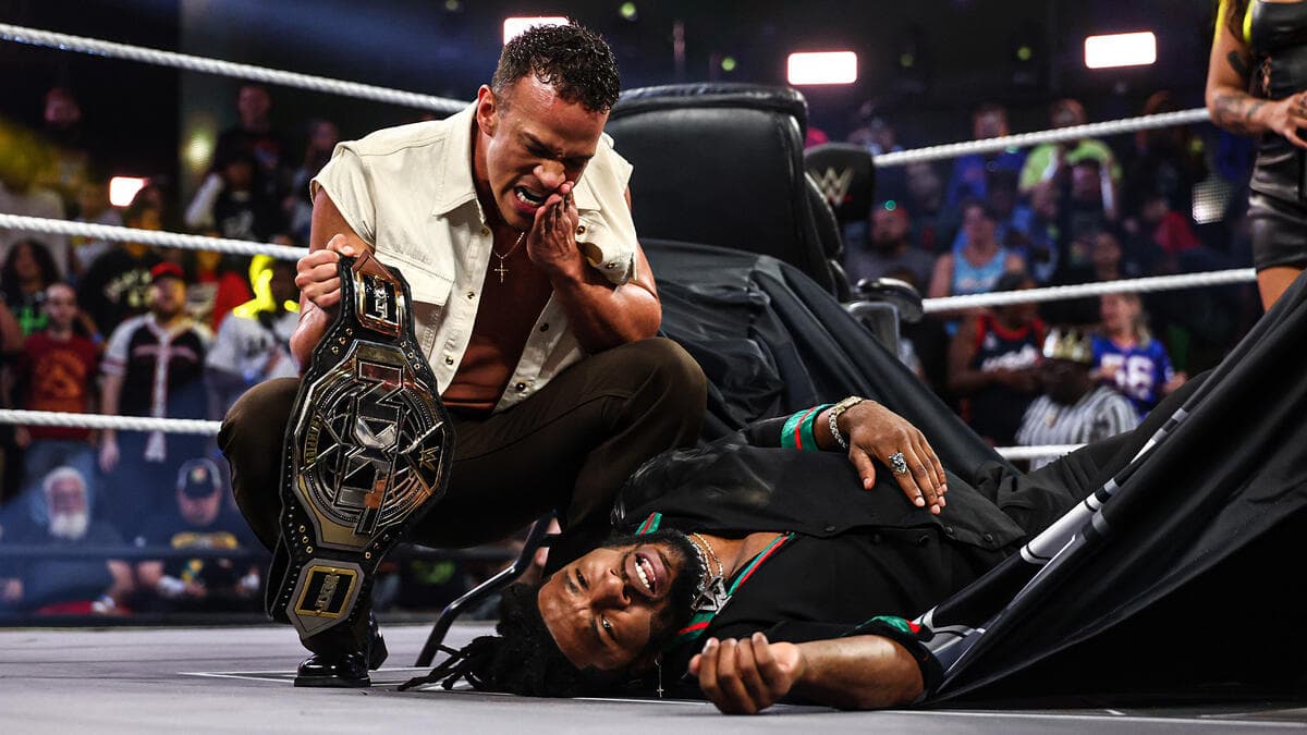 NXT Championship Last Man Standing Match Ends With Big Return