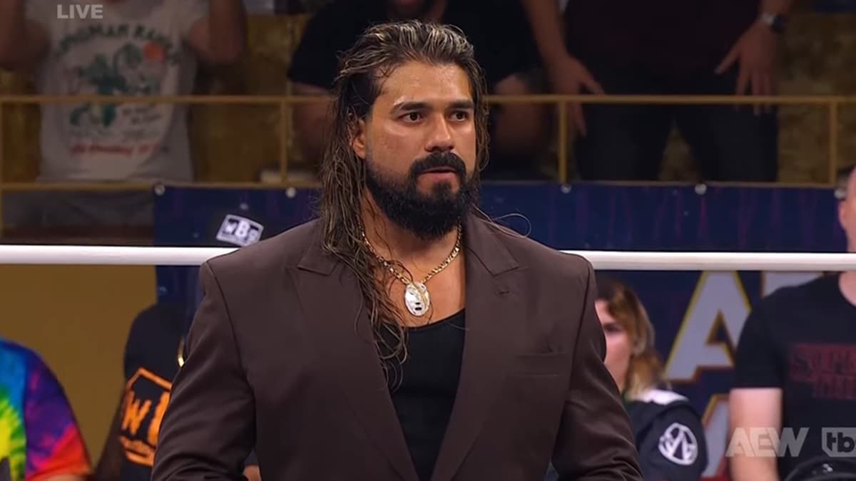 Watch: Andrade Returns To AEW TV After WWE Issues